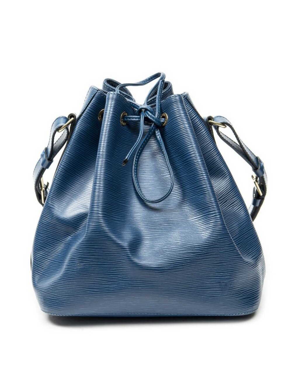 Louis Vuitton Noe Blue Epi Bucket Bag